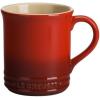 imageLe Creuset Stoneware Set of 4 Mugs 14 oz each CaribbeanCerise