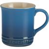 imageLe Creuset Stoneware Set of 4 Mugs 14 oz each CaribbeanMarseille