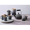 imageLe Creuset Stoneware Set of 4 Mugs 14 oz each CaribbeanOyster