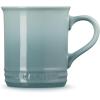 imageLe Creuset Stoneware Set of 4 Mugs 14 oz each CaribbeanSea Salt