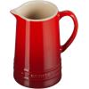 imageLe Creuset Stoneware Small Pitcher 10 oz WhiteCerise