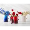 imageLe Creuset Stoneware Small Pitcher 10 oz WhiteCerise
