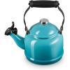 imageLe Creuset Enamel On Steel Demi Tea Kettle with Metal Finishes 125 qt CaribbeanCaribbean