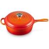 imageLe Creuset Enameled Cast Iron Signature Cassadou 375 qt CaribbeanFlame