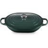 imageLe Creuset Enameled Cast Iron Signature Oval Casserole 375 qt CeriseArtichaut