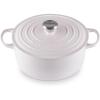 imageLe Creuset Enameled Cast Iron Signature Round Dutch Oven with Lid 55 Quart ShallotShallot