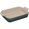 imageLe Creuset Stoneware Heritage Rectangular Dish 4 qt 12quot x 9quot Caribbean LargeArtichaut