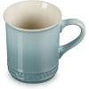 imageLe Creuset Stoneware Set of 4 Mugs 14 oz each CaribbeanSea Salt