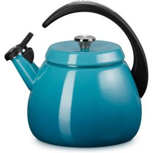 imageLe Creuset Enamel on Steel Cloche Kettle 22 qt MarseilleCaribbean