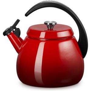 imageLe Creuset Enamel on Steel Cloche Kettle 22 qt MarseilleCerise