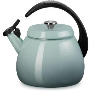 imageLe Creuset Enamel on Steel Cloche Kettle 22 qt MarseilleSea Salt