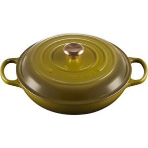 imageLe Creuset Enameled Cast Iron Signature Braiser 5 qt  CaribbeanOlive