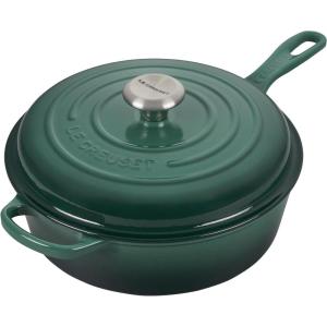 imageLe Creuset Enameled Cast Iron Signature Cassadou 375 qt CaribbeanArtichaut