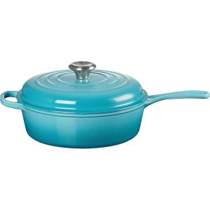 imageLe Creuset Enameled Cast Iron Signature Cassadou 375 qt CaribbeanCaribbean