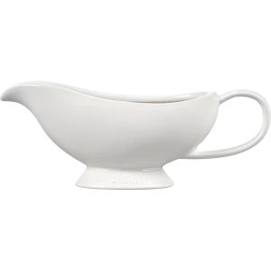 imageLe Creuset Heritage Stoneware Gravy Boat CaribbeanWhite
