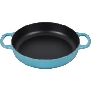 imageLe Creuset Signature Cast Iron Everyday Pan 11quot CaribbeanCaribbean