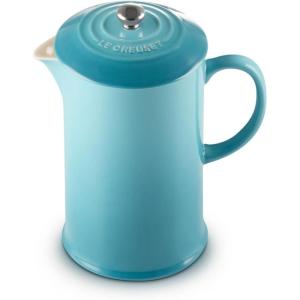 imageLe Creuset Stoneware French Press 34 oz ShallotCaribbean