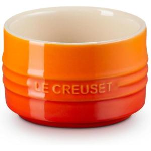 imageLe Creuset Stoneware Round Straight Wall Ramekin 675oz CaribbeanFlame