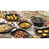 imageLe Creuset Alpine Outdoor Collection Enameled Cast Iron Skillet 10quotSquare Grill