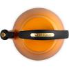 imageLe Creuset Enamel on Steel Cloche Kettle 22 qt Persimmon with Gold Accents