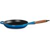 imageLe Creuset Enameled Cast Iron Alpine Wood Handle Fry Pan 1025quot CeriseMarseille