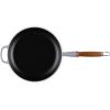 imageLe Creuset Enameled Cast Iron Alpine Wood Handle Fry Pan 1025quot CeriseShallot