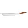 imageLe Creuset Enameled Cast Iron Alpine Wood Handle Fry Pan 1025quot CeriseWhite