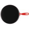 imageLe Creuset Enameled Cast Iron Crepe Pan with Rateau and Spatula 1075quot CeriseCerise