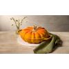 imageLe Creuset Enameled Cast Iron Figural Pumpkin Braiser 275 qt WhiteRhone