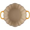 imageLe Creuset Enameled Cast Iron Figural Pumpkin Cocotte 4 qt Persimmon with Gold Figural KnobPersimmon