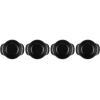 imageLe Creuset Enameled Cast Iron Gourmand Collection Set of 4 Mini Skillet 3 qt Matte BlackMini Cocotte with Lid