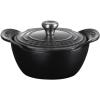 imageLe Creuset Enameled Cast Iron Gourmand Collection Set of 4 Mini Skillet 3 qt Matte BlackMini Cocotte with Lid