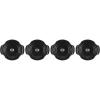 imageLe Creuset Enameled Cast Iron Gourmand Collection Set of 4 Mini Skillet 3 qt Matte BlackMini Round Braiser with Lid