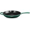 imageLe Creuset Enameled Cast Iron Signature Iron Handle Skillet 1025quot 134 qt WhiteArtichaut