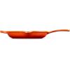 imageLe Creuset Enameled Cast Iron Signature Iron Handle Skillet 1025quot 134 qt WhiteFlame