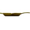 imageLe Creuset Enameled Cast Iron Signature Iron Handle Skillet 1025quot 134 qt WhiteOlive