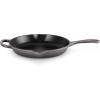 imageLe Creuset Enameled Cast Iron Signature Iron Handle Skillet 1025quot 134 qt WhiteOyster