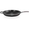 imageLe Creuset Enameled Cast Iron Signature Iron Handle Skillet 1025quot 134 qt WhiteOyster
