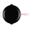 imageLe Creuset Enameled Cast Iron Signature Iron Handle Skillet 1025quot 134 qt WhitePeche