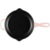 imageLe Creuset Enameled Cast Iron Signature Iron Handle Skillet 1025quot 134 qt WhitePeche