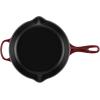 imageLe Creuset Enameled Cast Iron Signature Iron Handle Skillet 1025quot 134 qt WhiteRhone