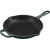 imageLe Creuset Enameled Cast Iron Signature Iron Handle Skillet 1025quot 134 qt WhiteSea Salt