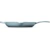 imageLe Creuset Enameled Cast Iron Signature Iron Handle Skillet 1025quot 134 qt WhiteSea Salt
