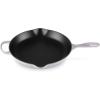 imageLe Creuset Enameled Cast Iron Signature Iron Handle Skillet 1025quot 134 qt WhiteShallot