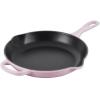imageLe Creuset Enameled Cast Iron Signature Iron Handle Skillet 1025quot 134 qt WhiteShallot