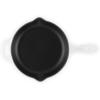 imageLe Creuset Enameled Cast Iron Signature Iron Handle Skillet 1025quot 134 qt WhiteWhite