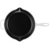 imageLe Creuset Enameled Cast Iron Signature Iron Handle Skillet 1025quot 134 qt WhiteWhite