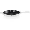 imageLe Creuset Enameled Cast Iron Signature Iron Handle Skillet 1025quot 134 qt WhiteWhite