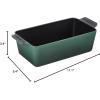 imageLe Creuset Enameled Cast Iron Signature Loaf Pan 2qt CaribbeanArtichaut