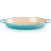 imageLe Creuset Enameled Cast Iron Signature Oval Baker 3 qt CeriseCaribbean
